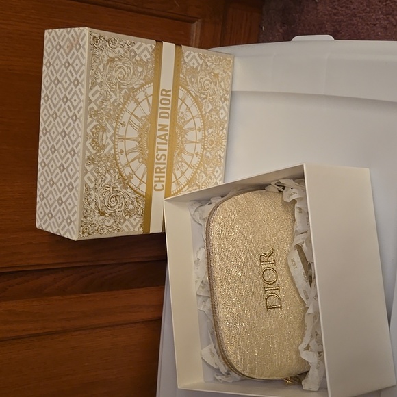CHRISTIAN DIOR  BOX & POUCH NEW - Picture 1 of 12